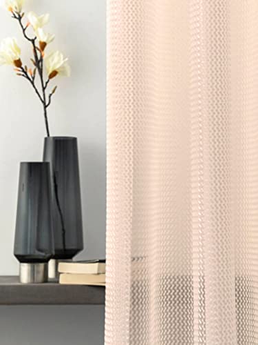Curtain King Presents Light Weight Sheer, Set of 2 (Beige, 9 Feet) (B09PRP7Z12) Amazon Price History, Amazon Price Tracker