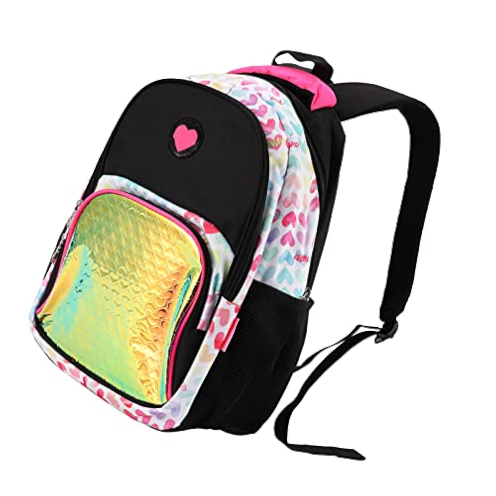 Durable Black Backpack for School and Travel