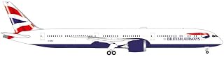 Herpa 534802 British Airways Boeing 787-10 Dreamliner – G-ZBLA, Scale 1:500-Model Building Collector's, Minature Decoration, Airplane Without Pedastal, Metal Miniature Model, Multicoloured
