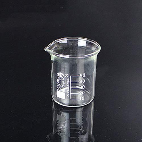 1 Juego de Vaso de precipitados de Vidrio de borosilicato de Laboratorio, Todos los tamaños, Equipo de Laboratorio for experimentos químicos, Todos los tamaños(5000mL 1 Piece)