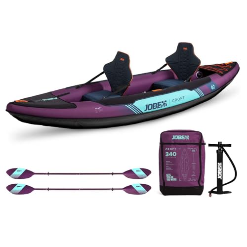 Gender: Unisex JOBE Croft Inflatable Kayak 2025 Sunset Purple