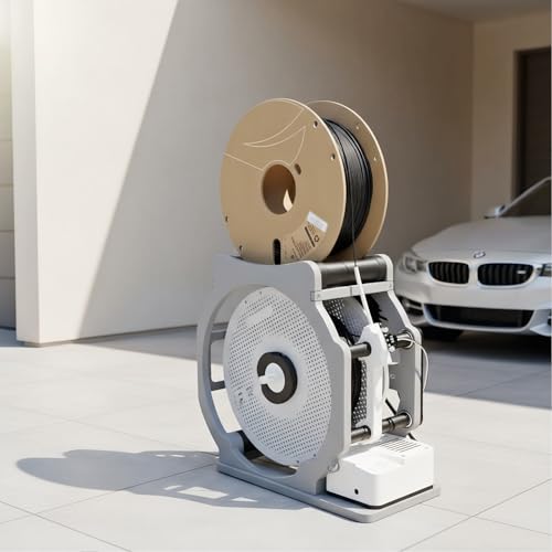DHMYDPDZ Bobinadora eléctrica de Carrete 3D con Motor Silencioso, Rewinder De Carrete Eléctrico de Alta Velocidad, Respalente De Filamento Industrial 3D con Tensión Constante