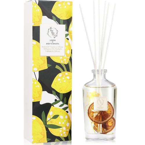 Reed Diffuser Set Pretty Valley Home 140Ml Lemon miniatura 1