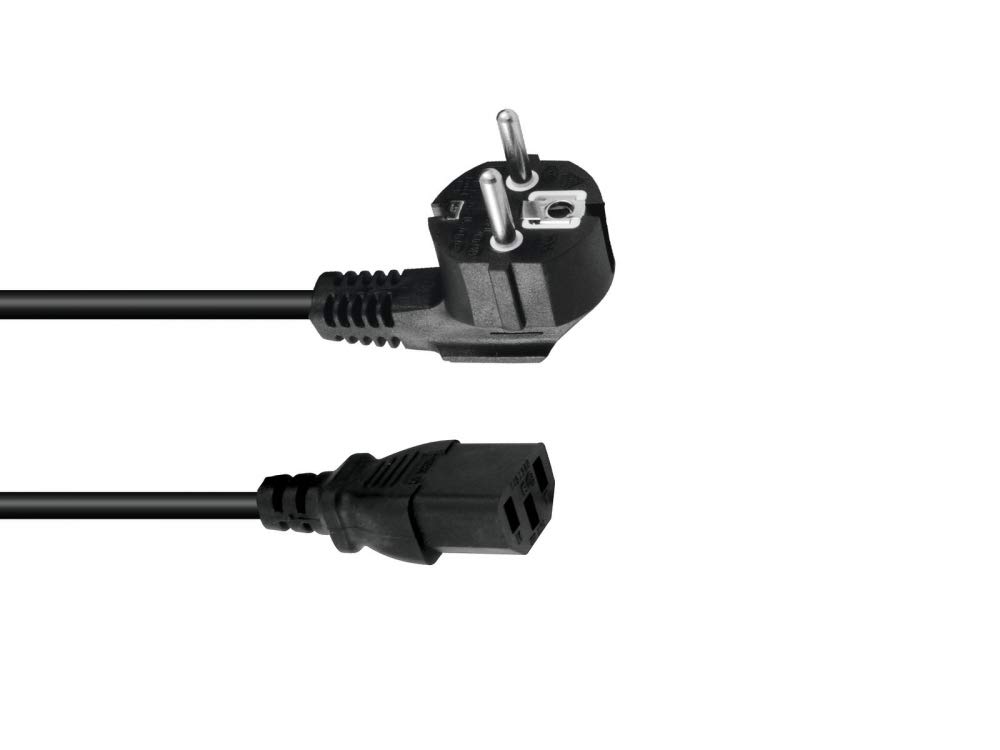 OMNITRONIC Cold Appliances Power Cable 3 x 0.75 0.6 m Black