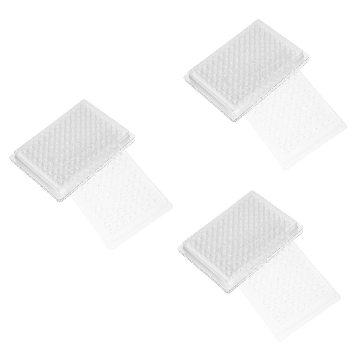 ABOOFAN 3 Set Piastra Di Reazione Della Piastra Del Coagulo Di Laboratorio Piastra Di Coltura Cellulare Vassoio Di Coltura Vassoio Per Colture Cellulari Trasparente Pvc 100 Pezzi*3