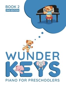 Paperback WunderKeys Piano For Preschoolers: Book 2, 2nd Edition Book