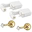 PAIR Gold 2mm Cz