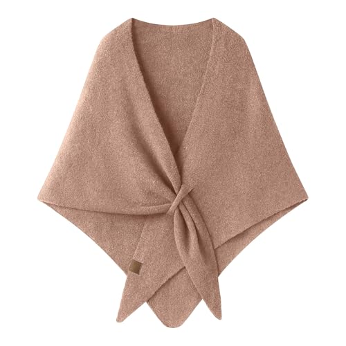 Pashmina Shawl Wraps for Women’s Knitted Triangle Shawl Scarf Wraps Cardigan Cape Shoulder Top Sweater Scarf 20254