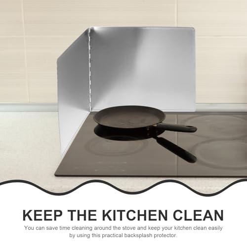 Pare-éclaboussures cuisson pliable pour stopper les taches de graisse - 4