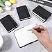 Yuanchu 10 Pack Hardcover Leather Pocket Notebook, 4 x 3 Inch A7 Small Notepad 100 Sheets Mini Notebook Journal Pocket Notepad Composition Notebooks Small Size Note Pad for Office Home School Writing