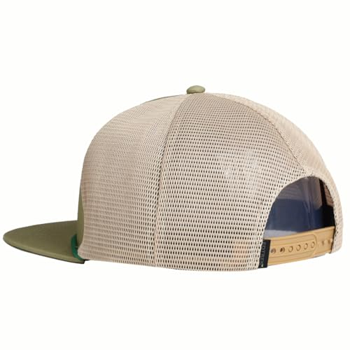 Image of EDTREK Outdoorsman Pro Trucker Breathable Mesh Performance Cap - Flat Brim Snapback Hat