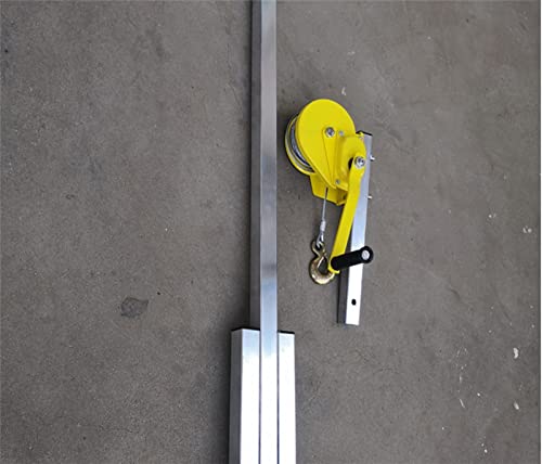 Cabrestante manual plegable para aire acondicionado miniatura 3