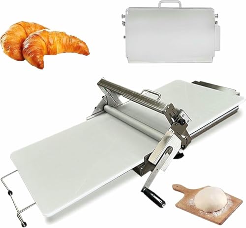 Rodillo de masa manual con tablero para pizzas y repostería casera 2