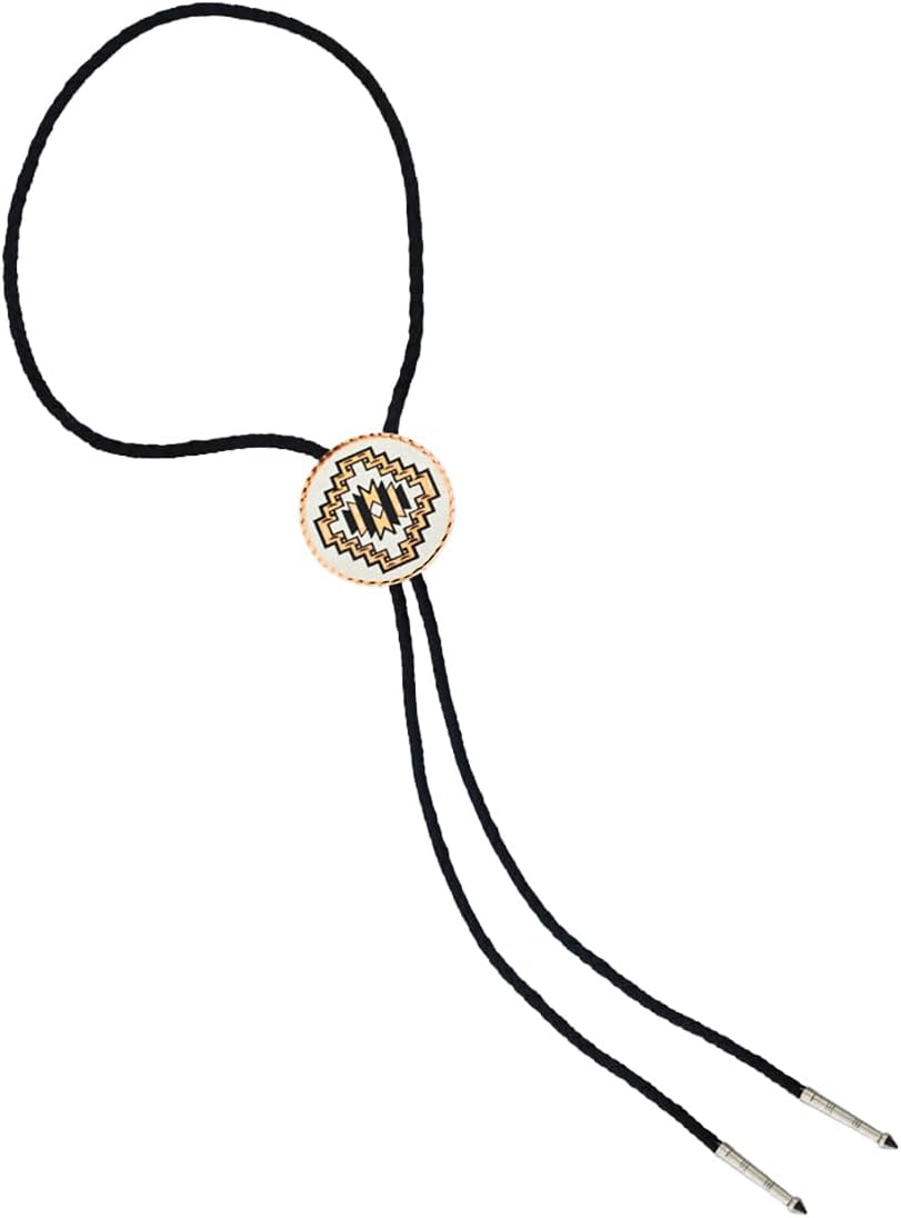 FRONT LINE JEWELRY Handmade Copper Western Bolo Ties Rustic Animal Cowboy Neckwear for Men & Women