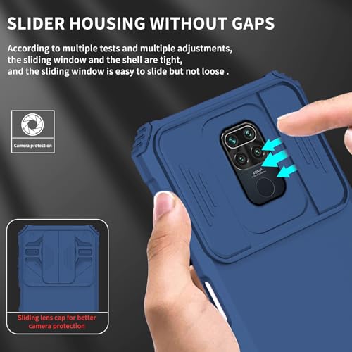Coque Redmi Note 9 avec protection écran verre trempé et antichoc