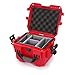 Nanuk 908 Waterproof Hard Case with Padded Divider - Red (908-2009)