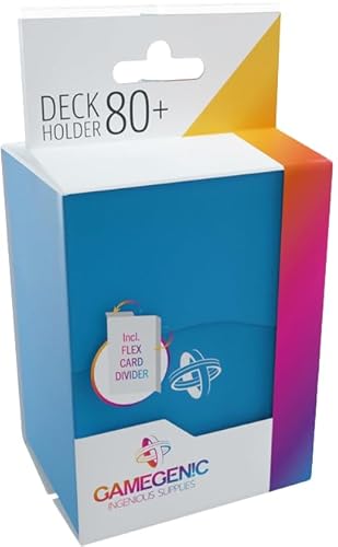 Gamegenic Uchwyt pokładowy 80 kart, niebieski