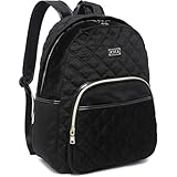 Mochila Kika Camurça Feminina Costa Notebook Juvenil Escolar (Preto)