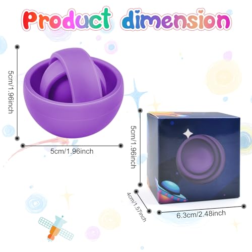 Image of Fidget Toys for Kids 8-12, Fidget Spinner for Adults, Teens Gifts for Boys Girls ADHD Autism Stress Relief Finger Toys Desk Toys Classroom