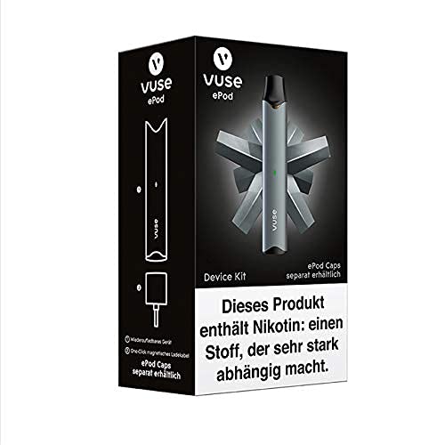 Vuse ePod Device Kit | E-Zigarette ohne Nikotin/Caps Cover