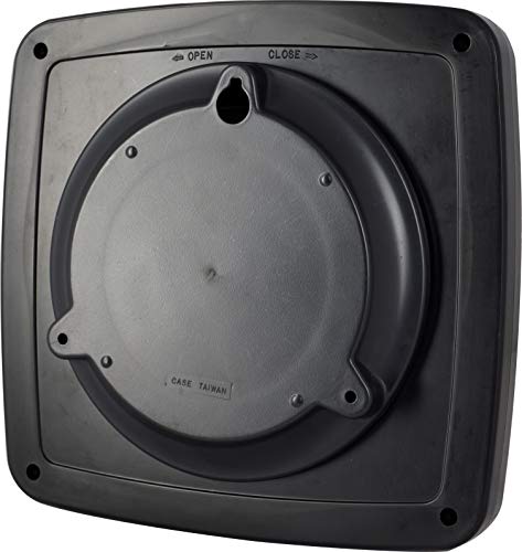 Justime 8.5 Inch Tide Clock Colorful Digital Graphics Designed, Water Resistant Case, Home Wall Décor (Tt420Bk Flag Black) #TOP4