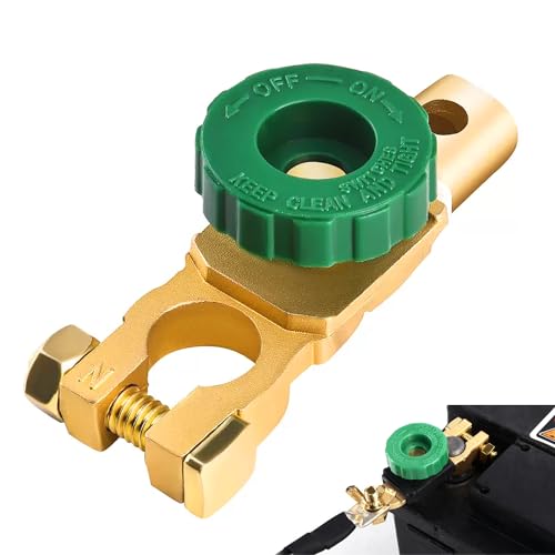 Interruptor de la Bateria, Desconectador de Bateria Cortacorrientes Coche, Interruptor de...
