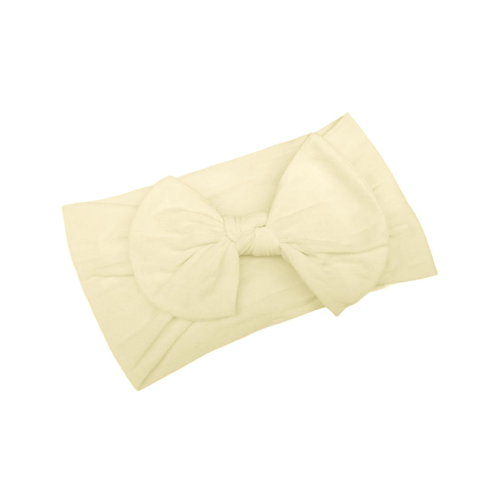 Fentency Soft Nylon Hairband Hair Bows Gentle Elastic Headbands For Infants Toddler Multi Color