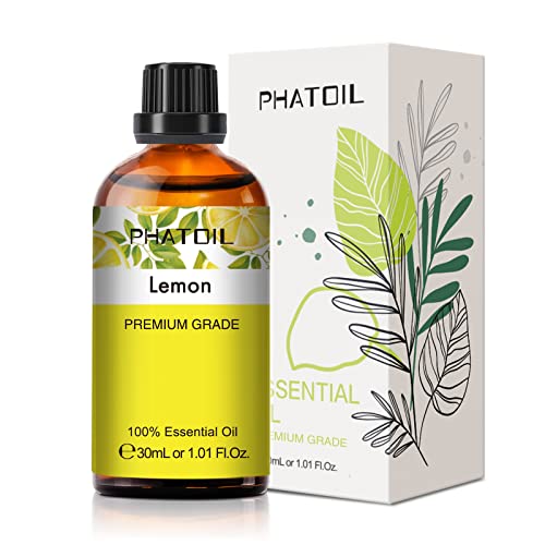 PHATOIL Aceite Esencial Limón 30ml, Aceites Esenciales Naturales ...