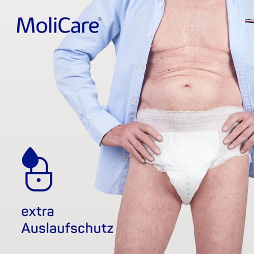 Inkontinenzhosen für Männer Molicare Premium Mobile 10 Tropfen Größe M