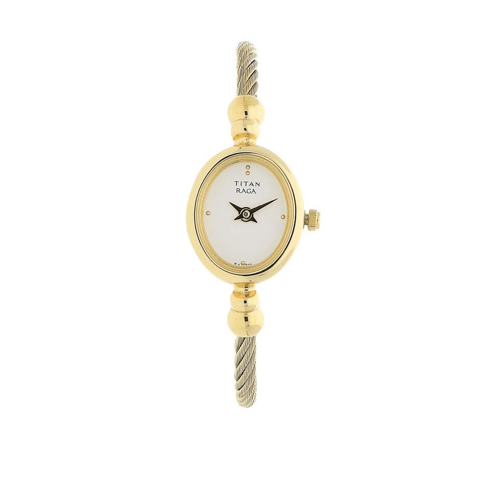 TitanRaga Women’s Analog Quartz Watch | Bangle Jewelry Style Wristwatch