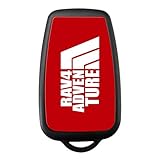 [ネクサスジャパン] RAV4 ADVENTURE 50系 スマートキーケースカバー 【RAV4アドベンチャー LOGO K26】【デザインA】 ハイブリッドガラス スマートキーカバー