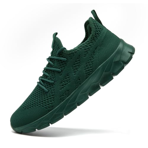 Image of DLWKIPV Men Running Shoes Men's Tennis Shoes Lightweight Breathable Fashion Sneakers Non Slip Workout Gym Shoes for Running