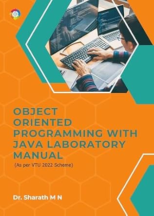 Buy Object Oriented Programming with Java Laboratory Manual Book Online ...