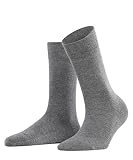 FALKE Damen Socken Baumwolle mit Komfortbund für Diabetiker verstärkte Damensocken ohne Muster atmungsaktiv weit nachhaltig einfarbig schwarz weiß viele weitere Farben 1 Paar Sensitive London