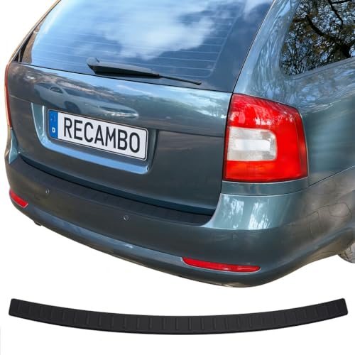 Protection de seuil de chargement en ABS mat pour Skoda Octavia II Break 2005-2013