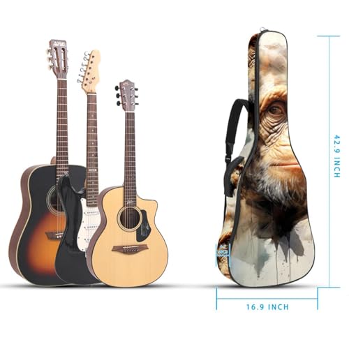 JRHEJTFZ Housse pour guitare acoustique de 1,9 cm d’épaisseur – Imperméable – Durable et élégant – Motif girafe aquarelle, Multicolore 5., 42.9×16.9×4.7 in, Motif imprimé tendance - Les Beatles, Paul McCartney, John Lennon, RIngo Starr, George Harrison JRHEJTFZ Housse pour guitare acoustique de 1,9 cm d'épaisseur - Imperméable - Durable et élégant - Motif girafe aquarelle, Multicolore 5., 42.9x16.9x4.7 in, Motif imprimé tendance – Image 6