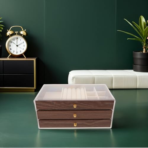 Boîte à bijoux 3 niveaux Mipcase pour ranger colliers emmêlés - 7