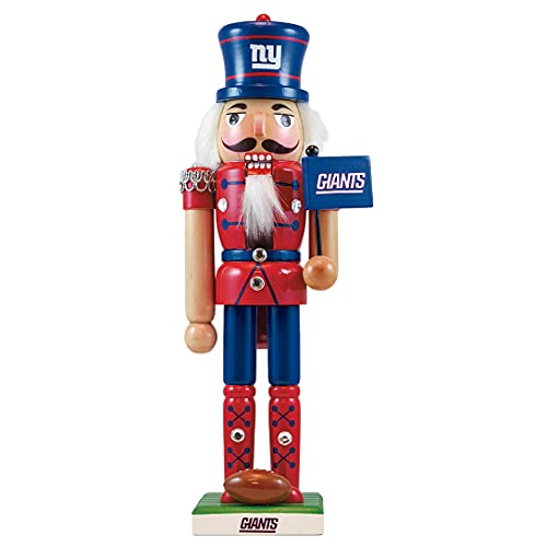 MasterPieces Game Day - NFL New York Giants - Team Painted Wood Nutcracker