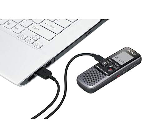 Gravador Digital Mini Sony Icd- Px240 Black