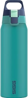 Sigg - Edelstahl Trinkflasche - Shield ONE - Einwandig & Federleicht - Für kohlensäurehaltige Getränke geeignet - Auslaufsicher - BPA-frei - Outdoor & Fitness - 750 ml / 1 L / 1,5 L