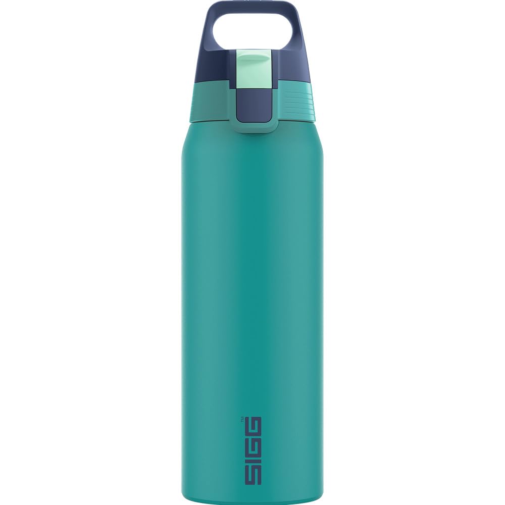 SIGG - Insulated Water Bottle - Shield Therm One Multicolor Ocean - Carbonated Drinks - Leak-Proof - Dishwasher Safe - BPA Free - 90% Recycled Stainless Steel - 0.75 L