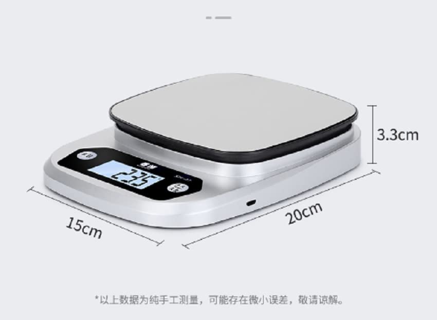 Báscula digital de 2000g x 0.1g para joyería y monedas miniatura 4
