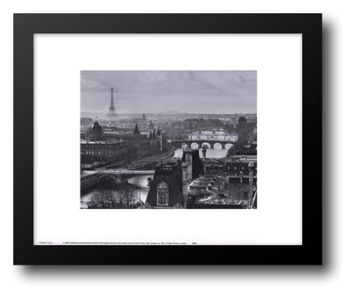 River Seine and the City of Paris 18x15 Framed Art Print by Turnley, Peter