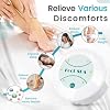 LeCuag Ionic Foot Bath Detox Machine, Ion Foot Spa Detox Machine for Home Use, Ionic Foot Cleanse System with 100 Foot Bath Liners, 2 Ion Arrays