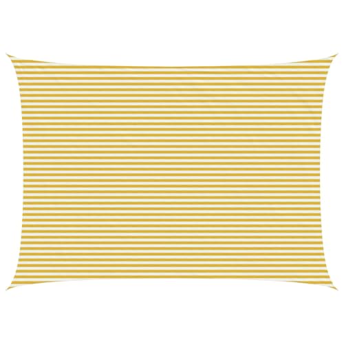 Voile d'ombrage anti-UV 90% imperméable et coupe-vent 5x6m