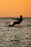 power kite line length  Kitesurf Notebook: blank lined composition journal  Kitesurf notebook  100 pages