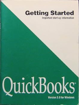 Paperback Quickbooks, Verson 3.0 for Windows; Getting Started, Important Start-up Information Book