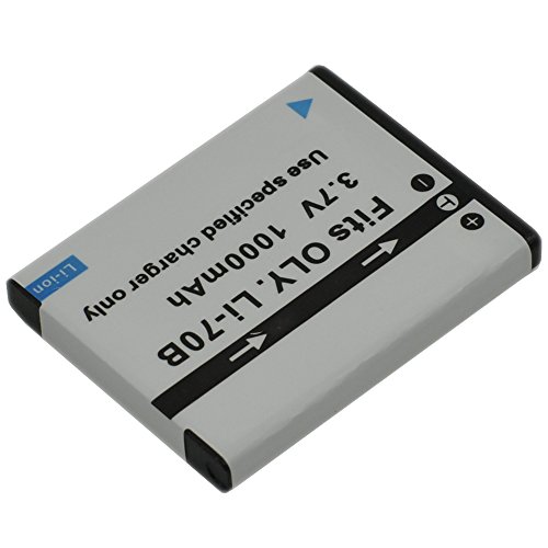 Batería LI-70B de alta duración para cámaras FE-4040 sin efecto memoria 3