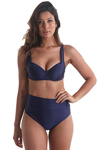 Calcinha Biquíni Avulso Hot Pants Orquídea - Azul Marinho - P