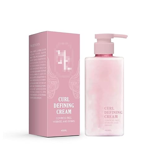 Styling Curl Cream Anti-frizz, Volumising, Natural, Fluffy, Smooth, Moisturising Hair Care